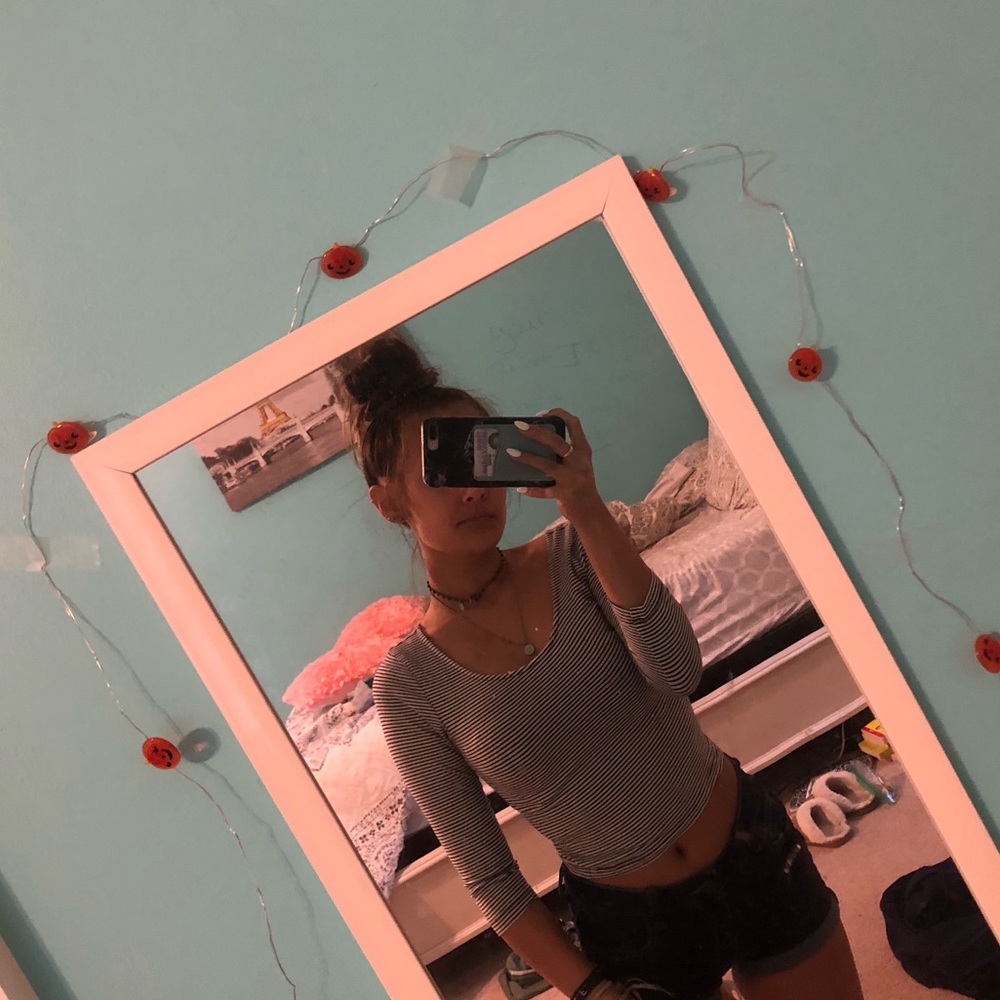 Stripes crop top